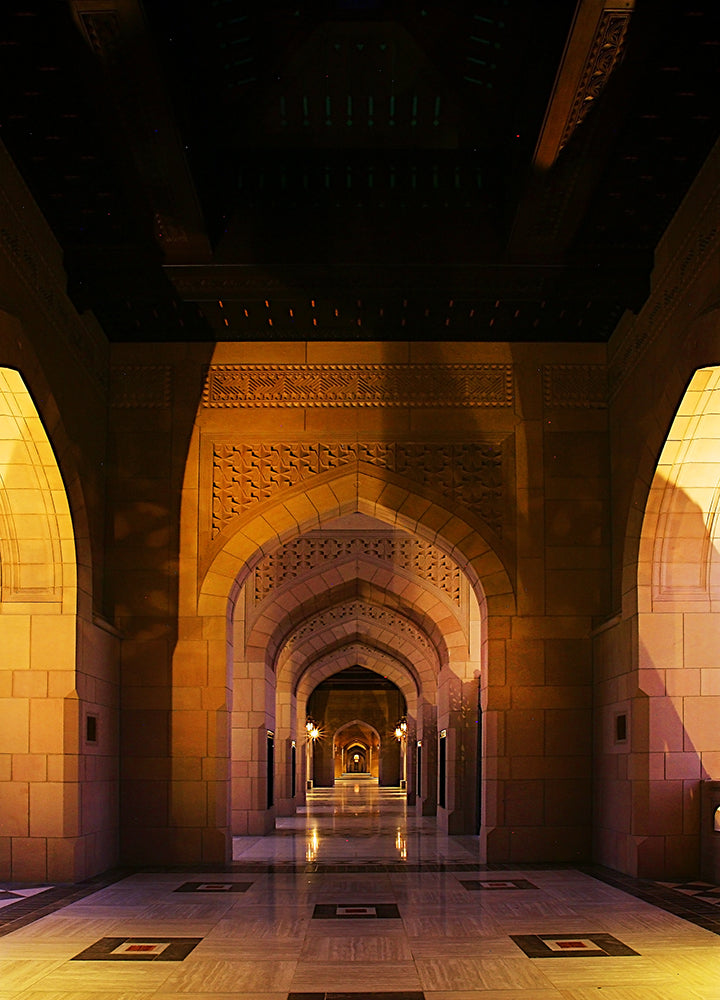 Beautiful details of the Grand Mosque